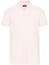 TOM FORD TOM FORD PIQUET COTTON POLO SHIRT