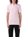 Tom Ford Classic Piquet Polo With Three-button Placket