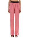 Tom Ford Women Pj Stretch Pants In Pink