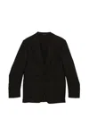Tom Ford Plaid Blazer In Black