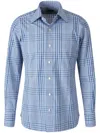 Tom Ford Plaid-check Shirt In Blue