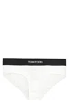 Tom Ford Plain Color Briefs In White