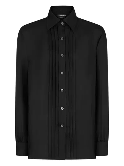 Tom Ford Pleat-detailed Shirt