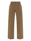 Tom Ford Pleated Trousers In Brown