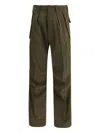 Tom Ford Pleated Cargo Pants In Green