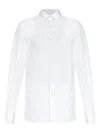 Tom Ford Pleated-front Shirt In White