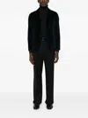 Tom Ford Pleated-front Trousers In Black