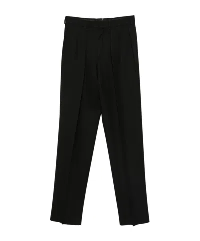 TOM FORD PLEATED-FRONT TROUSERS
