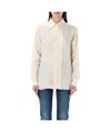 Tom Ford Pleated Long-sleeved Shirt In White
