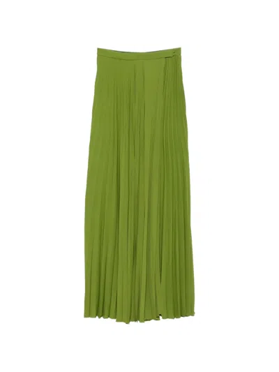Tom Ford Pleated Maxi Skirt In Multi