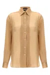 Tom Ford Pleated Plastron Shirt