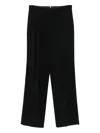Tom Ford Pleated Trousers In Black