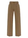 Tom Ford Pleated Trousers In Brown