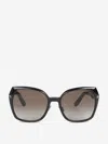 Tom Ford Plum 58mm Gradient Butterfly Sunglasses In Black