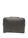 Tom Ford Zip Wallet In Gray