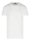 Tom Ford Cotton T-shirts Chest Pocket In White