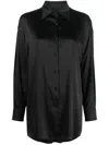 Tom Ford Pointed-collar Button-up Shirt In Schwarz
