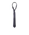 Tom Ford Regimental Tie Striped Pattern Slim Shape In Black