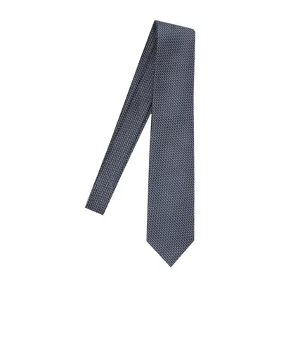 Tom Ford Pointed Tie In Blue