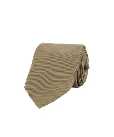 Tom Ford Pointed Tie In Brown