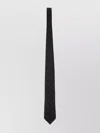Tom Ford Pointed Tip Polka Dot Silk Tie In Black