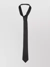 Tom Ford Pointed Tip Silk Tie For Formal Attire In Black