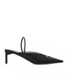 Tom Ford Pointed-toe High-heeled Sandals In Black