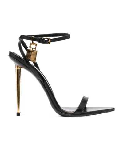 TOM FORD POINTED-TOE OPEN-TOE SANDALS