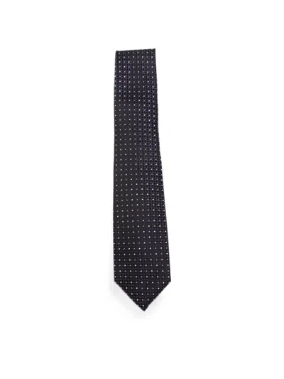 Tom Ford Pointed-tip Tie In Black