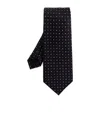 Tom Ford Pointed-tip Tie In Black