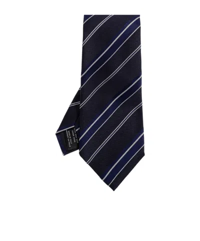 Tom Ford Pointed-tip Tie In Black