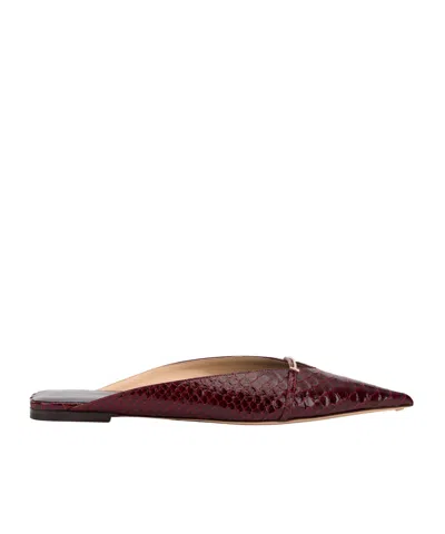 TOM FORD TOM FORD EMBOSSED POINTED MULES