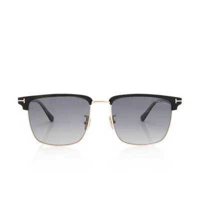 Tom Ford Polarized Hudson Sunglasses In Black