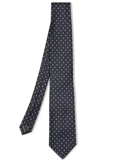 Tom Ford Polka Dot Blue/white Tie