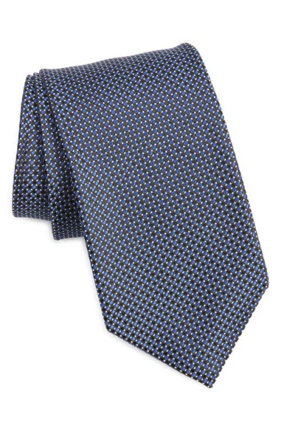 Tom Ford Polka Dot Mulberry Silk Tie In Hb755 Royal Blue