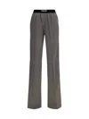 Tom Ford Printed Polka Dot Stretch Satin Pj Pants Trousers Multicolor