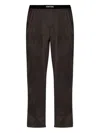 Tom Ford Polka-dot Pattern Pyjama Pants In Brown