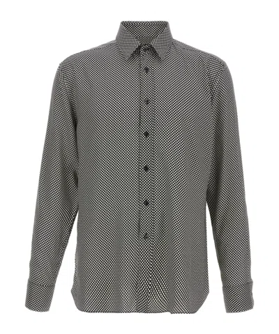 TOM FORD POLKA DOT-PATTERN SHIRT