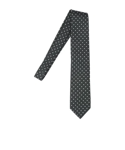TOM FORD TOM FORD POLKA DOT POINTED TIP TIE