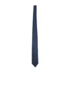 Tom Ford Polka Dot Pointed Tip Tie In Blue