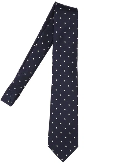 TOM FORD POLKA-DOT PRINT TIE