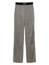 Tom Ford Printed Polka Dot Stretch Satin Pj Pants Trousers Multicolor
