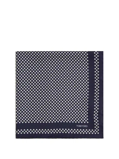 TOM FORD POLKA-DOT SCARF