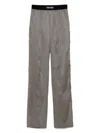 Tom Ford Polka-dot Trousers In Gray