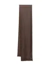 Tom Ford Polka-dot Silk Scarf In Brown