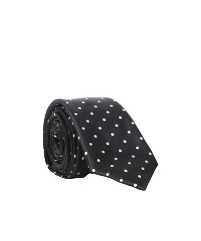 TOM FORD POLKA-DOT SILK TIE