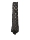 Tom Ford Silk Polka-dot Tie In Black
