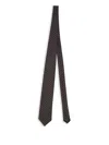Tom Ford Geometric Pattern Tie In Grey