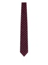 Tom Ford Silk Polka-dot Tie In Red