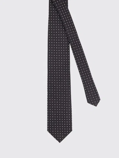 Tom Ford Polka Dot Silk Tie With A 7.5 Cm Width In Red